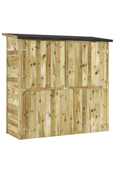 Concept Șopron unelte grădină, lemn pin impregnat, 182 x 76 x 175 cm