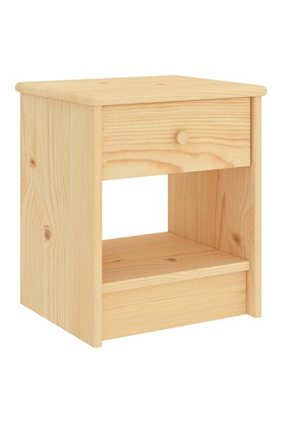 Concept Noptieră, lemn deschis, 35 x 30 x 40 cm, lemn masiv de pin