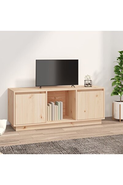 Concept Comodă TV, 110,5x35x44 cm, lemn masiv de pin