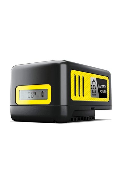 Karcher Kärcher 2.445-035.0 18 V / 5.0 Ah Rechargeable Battery, , Yellow, 95.0 mm*96.0 mm*142.0 mm