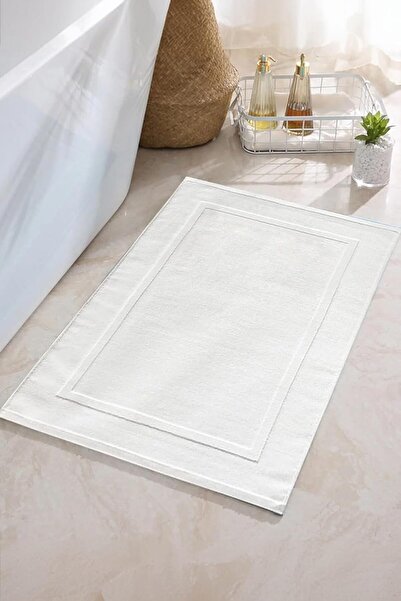 Anılsan 2'li Beyaz Ayak Havlusu - 50x70 Cm, 245 Gr,%100 Pamuk, Spa Ve Otel Ba...