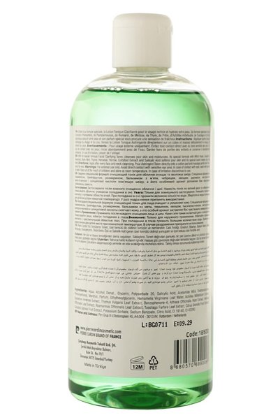 Pierre Cardin Facial Cleansing Tonic - 400 ml