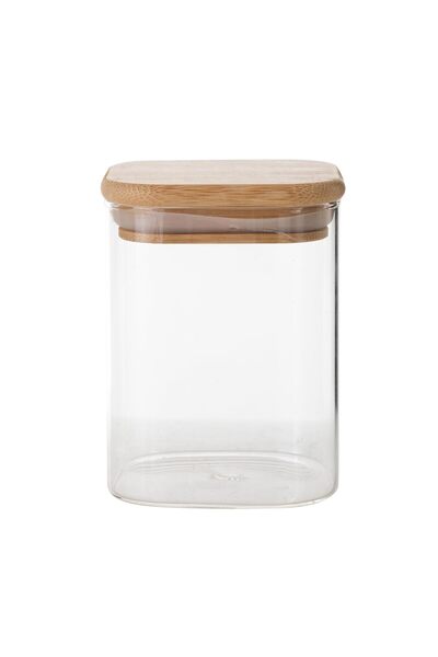 Mudo Concept Borosilikat Kare Kavanoz 500 ml