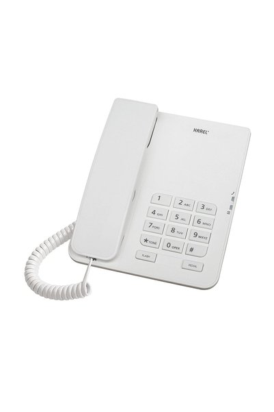 Genel Markalar Karel TM140 Krem TM140 Krem Kablolu Telefon, Beyaz