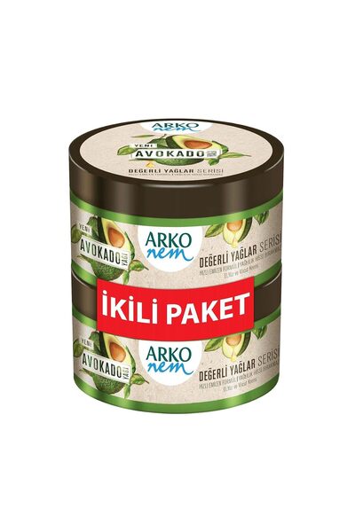 salesalbutik كريم اليد والجسم بزيت الأفوكادو من نيم للزيوت الثمينة 2 × 250 مل