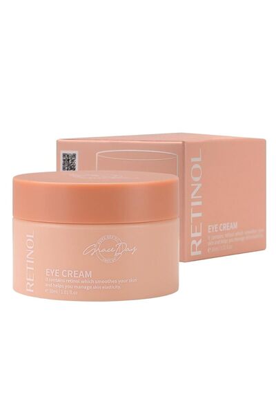 Grace Day Retinol İçeren Leke, Millia ve Kırışıklık Karşıtı Vegan Göz Kremi R...