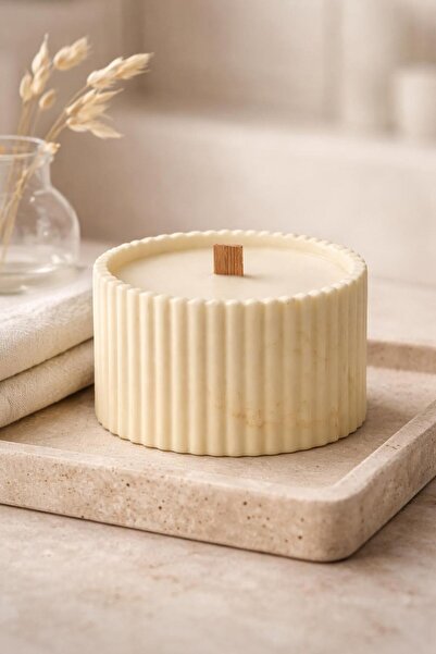 LUCESELVAGGIA Limone Fresco | Limon Aromalı Doğal Soya Mumu | El Dökümü | Ahş...