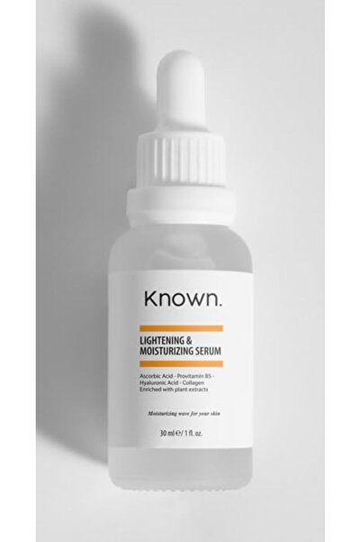 KNOWN. Known Yoğun Nemlendirici C Vitamini Serum 30 ml