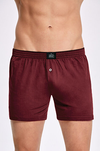 İlke Men's 100% Cotton Comfortable Cut Towel Waistband 6-Piece Boxer Briefs