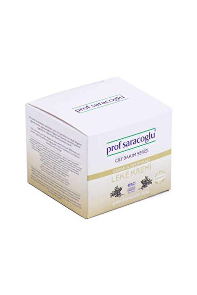 prof saracoğlu Prof Saracoglu Organik Leke Kremi 50ml