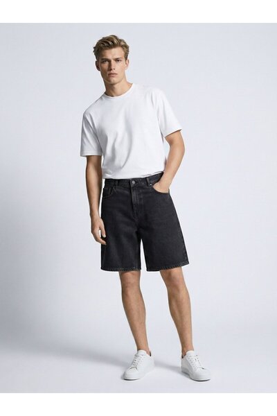 Ltb Jadrıen Mid Indigo Bermuda