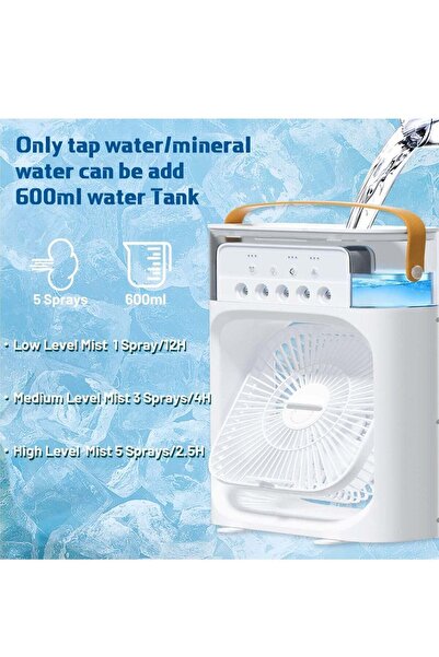 Microplu Microplus Portable Air Conditioner Fan Mini Evaporative Air Cooler