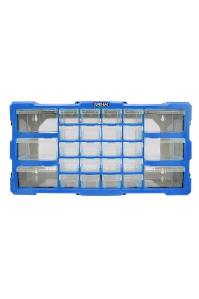 Superbag Süper Bag 26'lı Mono Blok Çekmece Seti Organizer Seti Monoblok Çekme...