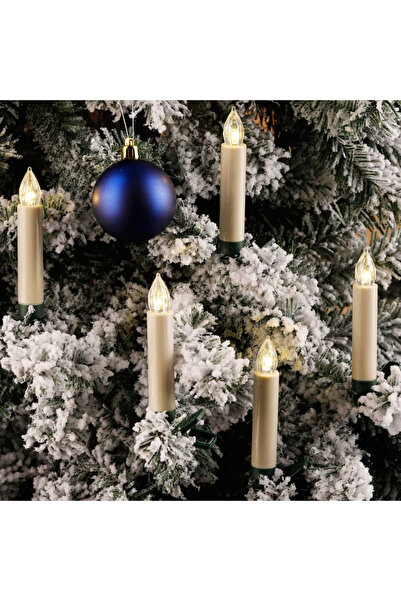 02Lady Fashion HI Mini κεριά με LED και τηλεχειριστήριο, ασύρματα, 20 τεμάχια.