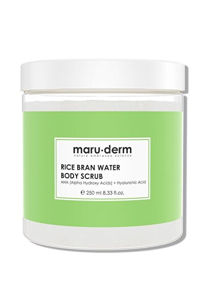 Maru.Derm Maru. Pirinç Suyu Vücut Peelingi AHA Hyaluronik Asit 250 ml