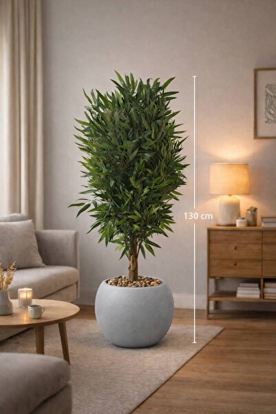 CENTRHOME 130cm tall indoor artificial Bamboo tree – stylish home decor with ...