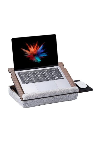 - LS051 Minderli Eğim Ayarlanabilir Mousepadli Laptop Sehpası