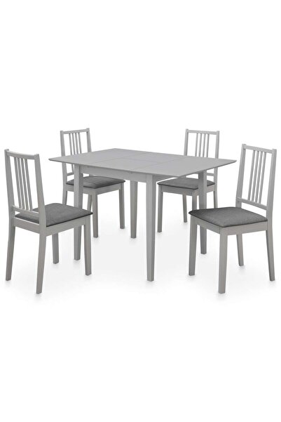 Concept Σετ επίπλων κουζίνας, 5 τεμάχια, γκρι, MDF