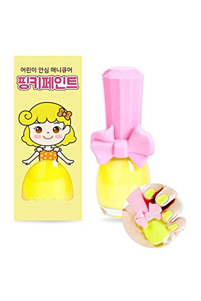 Pinky Cosmetic I'm Pinky Kids Nail Paint Fresh Lemon Çocuklar İçin Soyulabili...