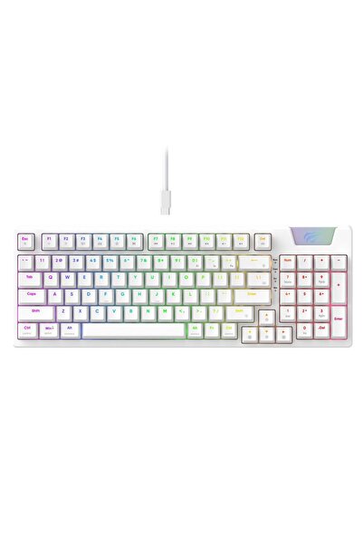 Havit Gamenote KB885L RGB Backlit Gaming Mekanik Klavye Beyaz