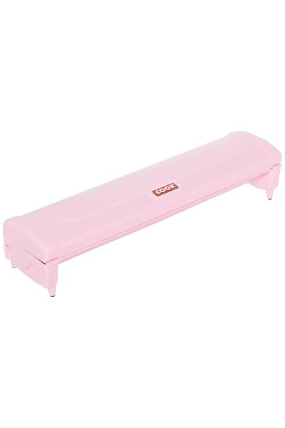 COOK Bas&Kes Streç Film Kesme Aparatı, 30 cm x 30 m, Pembe