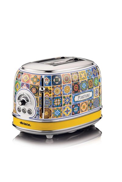ARIETE Positano Ekmek Kızartma Makinesi 2 Dilim 0155/1P - 810 Watt, Metal Gövde, 2 Dilim Kapasite, B