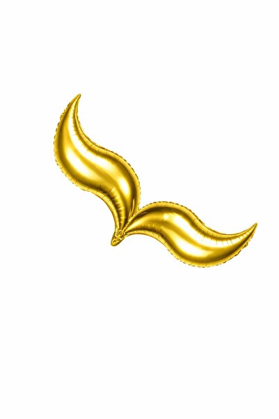 Patladı Gitti Mermaid Tail Foil Balloon Gold 18 Inch