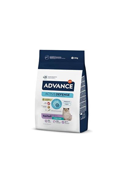 Advance Hairball Hindili Kısırlaştırılmış Maması 10