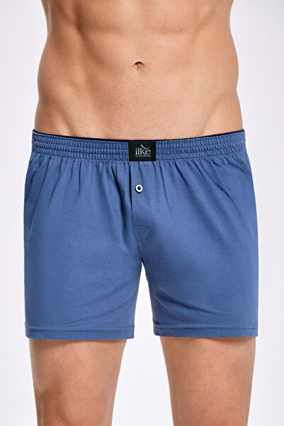 İlke Men's 100% Cotton Comfortable Cut Towel Waistband 6-Piece Boxer Briefs