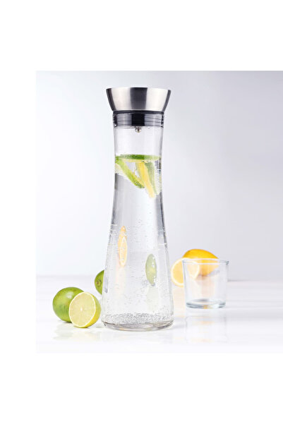 02Lady Fashion HI Καράφα νερού με στόμιο, Διαφανές, 1,2 λίτρα