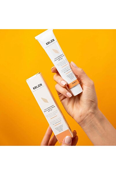 Krijen 30+ Spf Koruyucu Cıca Yüz Vücut Kremi 50 Gr