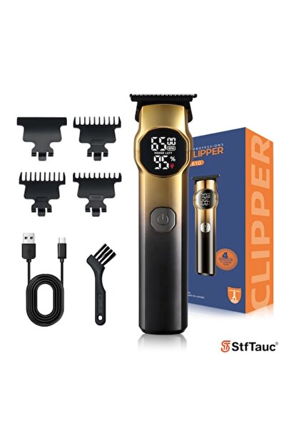 StfTauc StfTauc ®   Επαγγελματική Κουρευτική Μηχανή, Τρίμερ για Γένια και Μαλ...