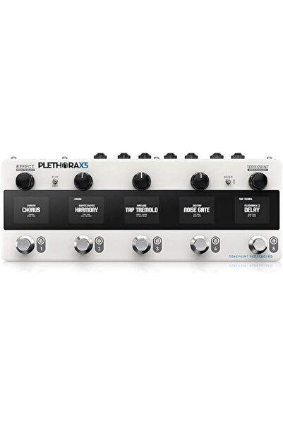 TC Electronic Plethora X5 Toneprint Multi-Fx Pedalboard