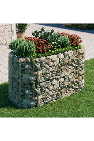 Concept Γκαμπιόν υπερυψωμένου κρεβατιού, 200x100x100 cm, γαλβανισμένος σίδηρος