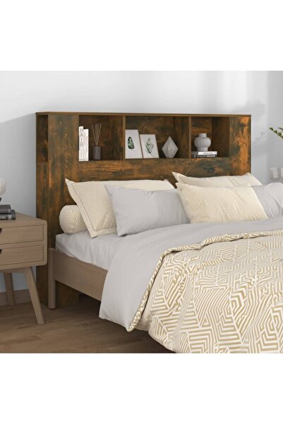 Concept Κεφαλάρι ντουλάπι, φιμέ δρυς, 140x18,5x104,5 εκ.