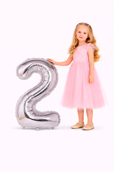 Yusuf Dirik YD Party Supplies Foil Number Balloon 2 Number 76 cm 34 Inch