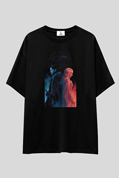 UmbraWear Game of Thrones T-Shirt |   Unisex 100% Cotton Black & White Printe...