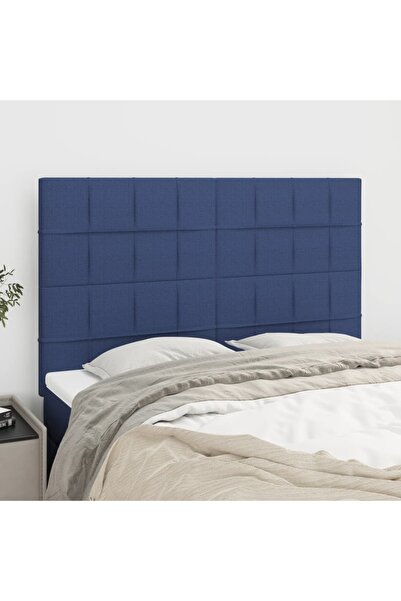 Concept Κομοδίνα, 4 τεμάχια, μπλε, 72x5x78/88 cm, ύφασμα