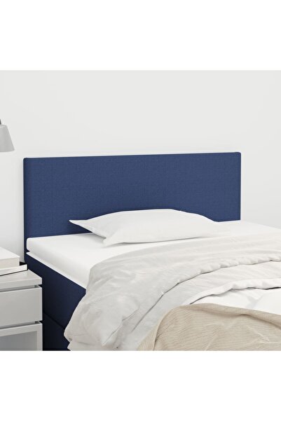 Concept Tăblie de pat, albastru, 100x5x78/88 cm, textil