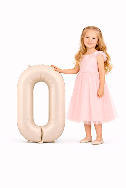 Yusuf Dirik YD Party Supplies بالون فويلو على شكل رقم 0 مقاس 76 سم 34 بوصة