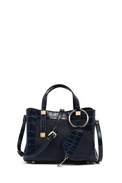 Derimod Mini mânecă clasică cu bretele lungi, albastru marin pentru femei gea...