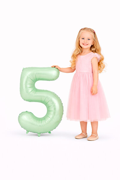 Yusuf Dirik YD Party Supplies Foil Number Balloon 5 Number 76 cm 34 Inch