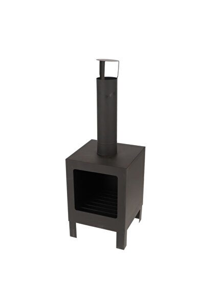 Esschert Design Sobă pentru terasă S, negru