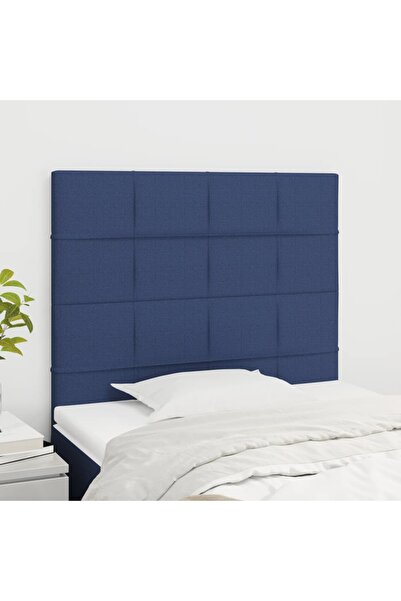 Concept Tăblii de pat, 2 buc, albastru, 100x5x78/88 cm, textil