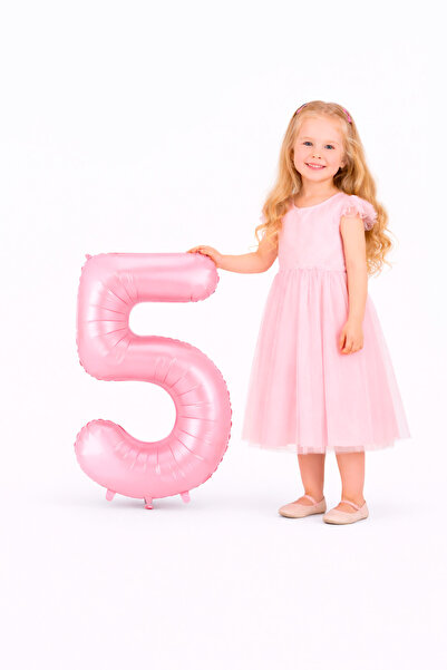Yusuf Dirik YD Party Supplies Foil Number Balloon 5 Number 76 cm 34 Inch