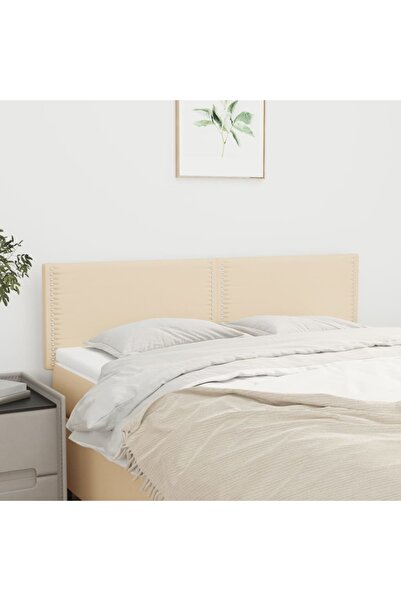 Concept Κομοδίνα, 2 τεμ., κρεμ, 72x5x78/88 cm, ύφασμα