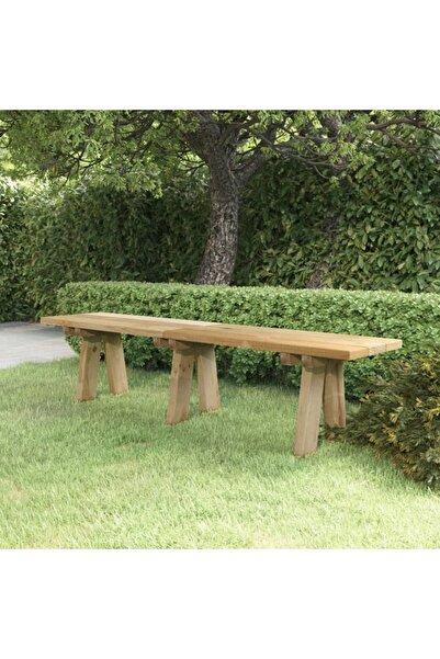 Concept Παγκάκι κήπου, 160 cm, μασίφ εμποτισμένο ξύλο πεύκου