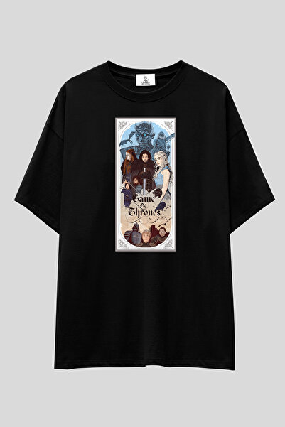 UmbraWear Game of Thrones T-Shirt |   Unisex 100% Cotton Black & White Printe...