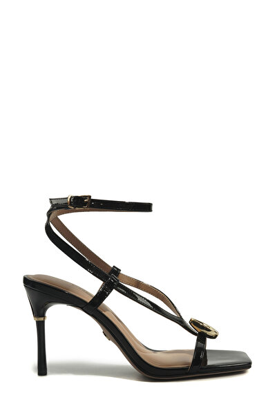 Nine West Чорні жіночі сандалі на підборах EALEN 6FX