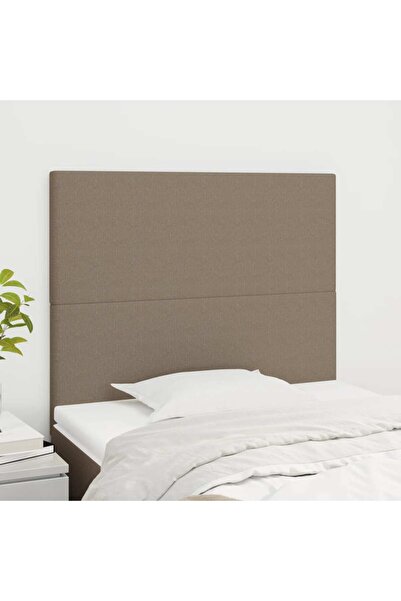 Concept Κομοδίνα, 2 τεμ., γκρι-μπεζ, 100x5x78/88 cm, ύφασμα